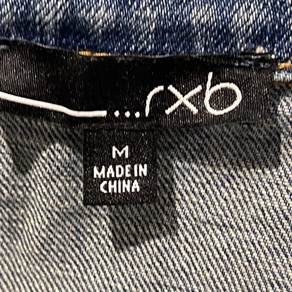 RXB Embellished Denim Jacket - EUC - Picture 8 of 9